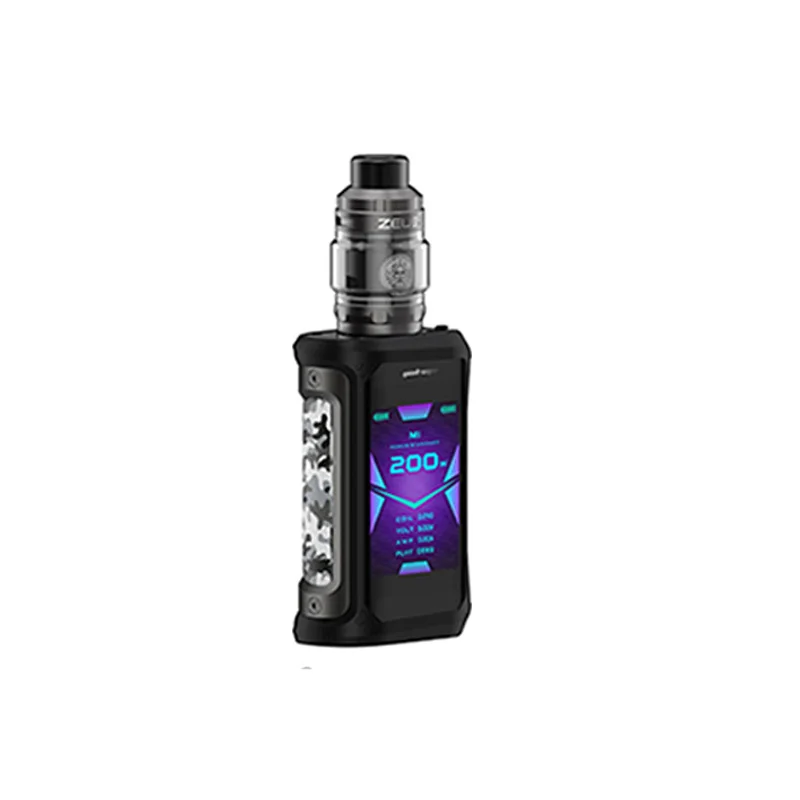 Geekvape Aegis X Zeus комплект с 200 Вт коробка мод питание от 18650 батареи электронная сигарета мод и 5 мл емкость Zeus Sub Ом танк