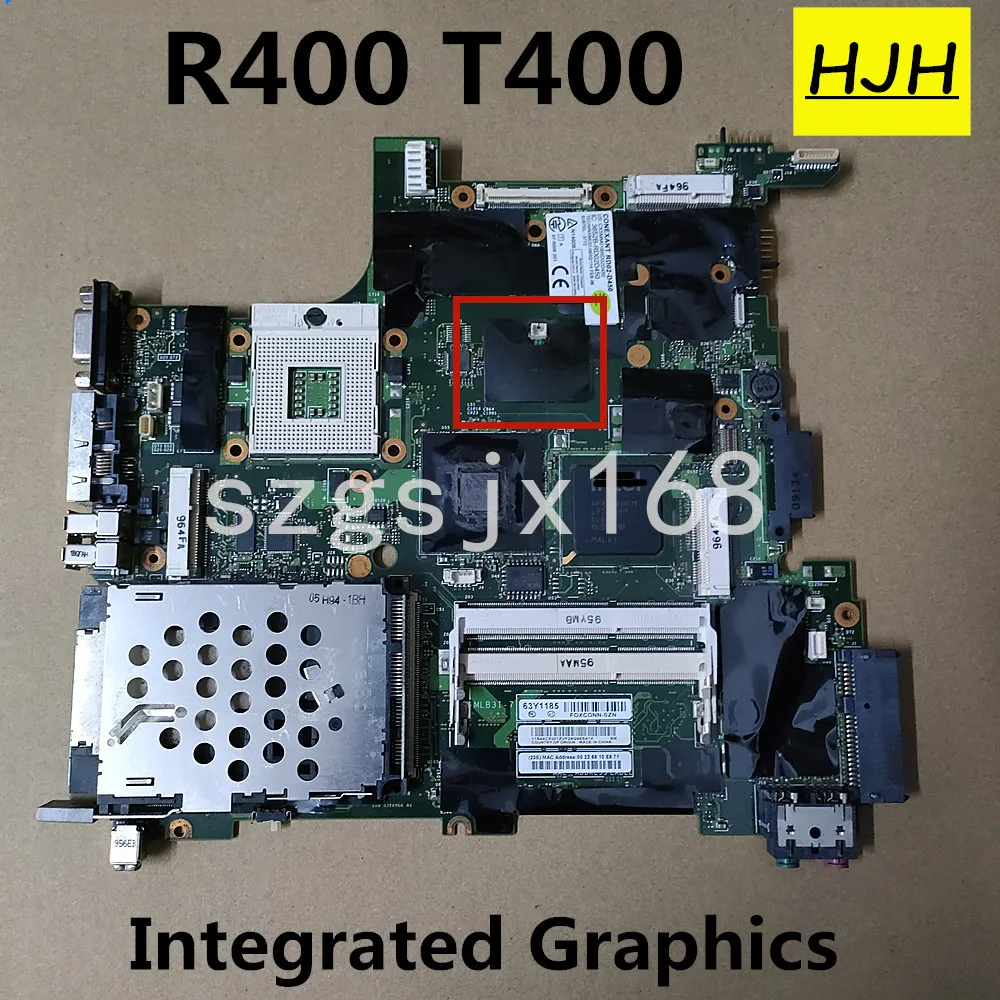 

Материнская плата для ноутбука Lenovo thinkpad R400 T400 14 дюймов GM45 DDR3 63Y1185
