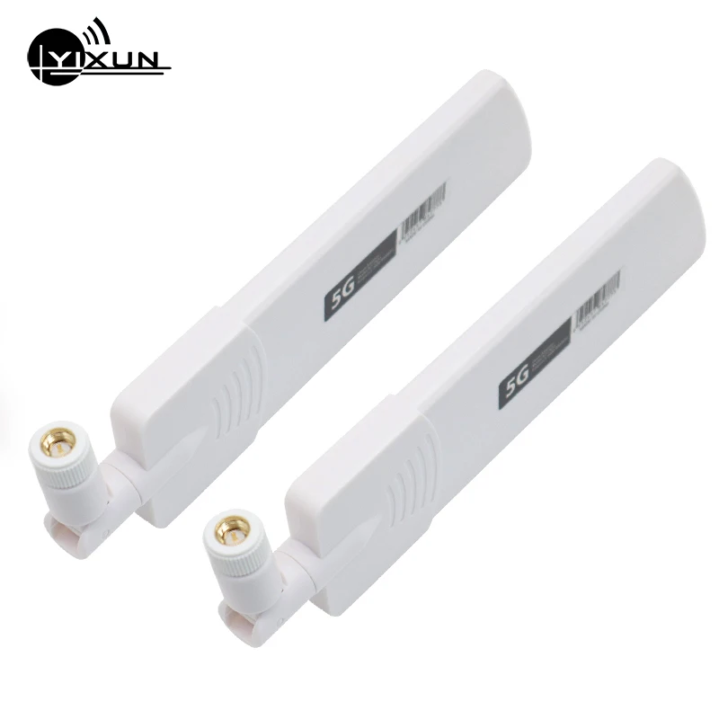 2PCS 4G 5G 전체 주파수 안테나 증폭기 CPE 라우터 RM520N-EU RM500Q-GL RM502Q-AE 용 전방향성 스마트 홈 보안 IoT