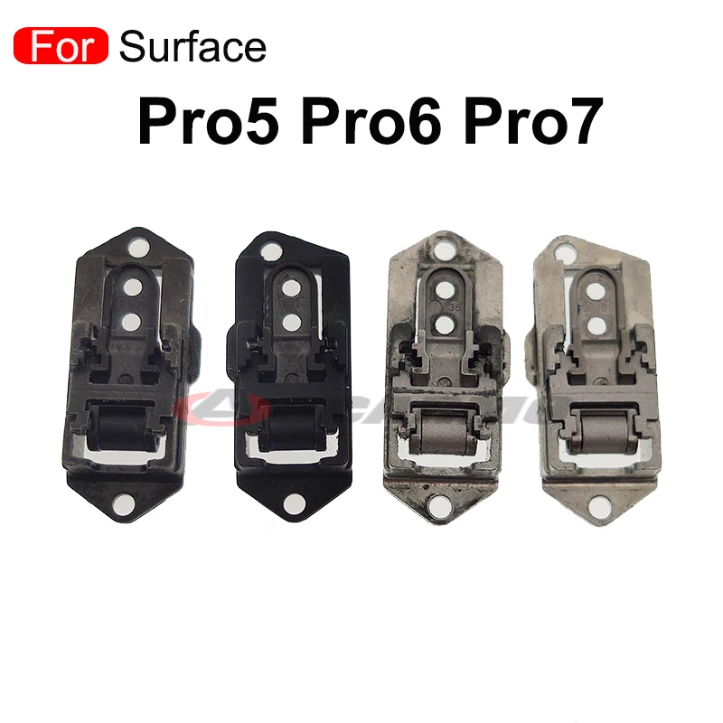 Reposição de Dobradiça Cores Prateada e Esquerda para Microsoft Surface Pro Pro5 Pro6 Pro7 Peças de Cabos de computador e conectores - Imagem 2