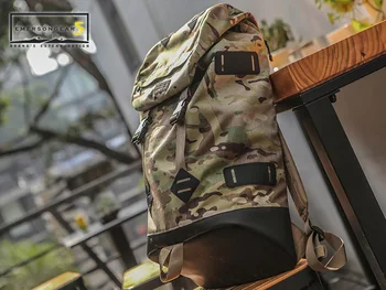 

Emersongear Travel Bag Sports Tactical Backpack UTG Messenger Bag 30L High Capacity Survival Hiking Climbing Bag Campus Camo