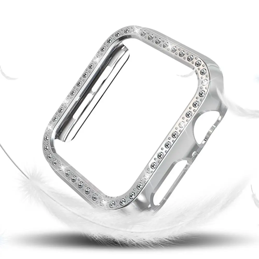 

TurnFinger Comfortable Single Row Diamond-studded PC Plating All-inclusive Protective Cover Fashion Luxury Hot Sale