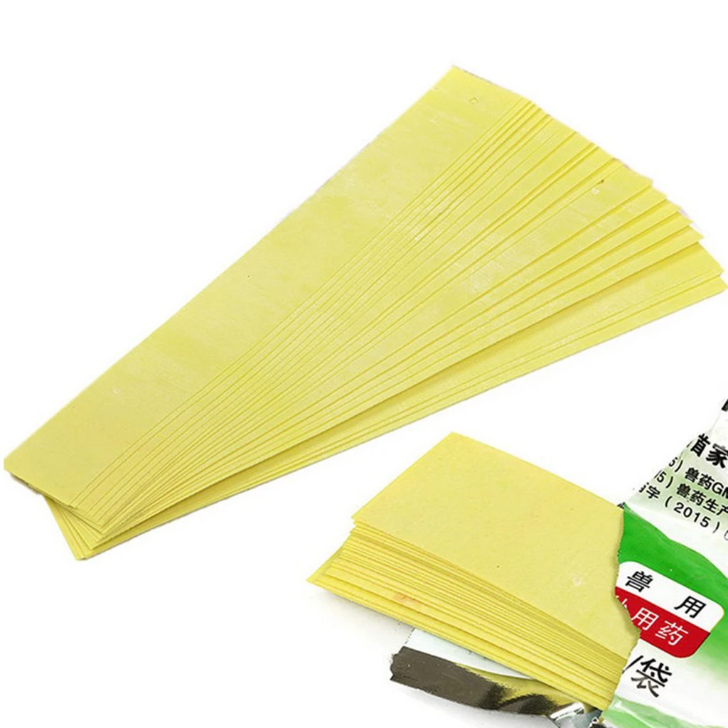 20 Strips Fluvalinate Varroa Mite Killer Beekeeping Medicine Tool for Beekeeping