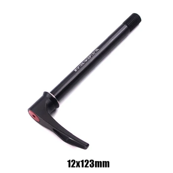 

Black Thru Axle Fork Frame Front Rear Skewer Cycling 120/123/171/175*12mm