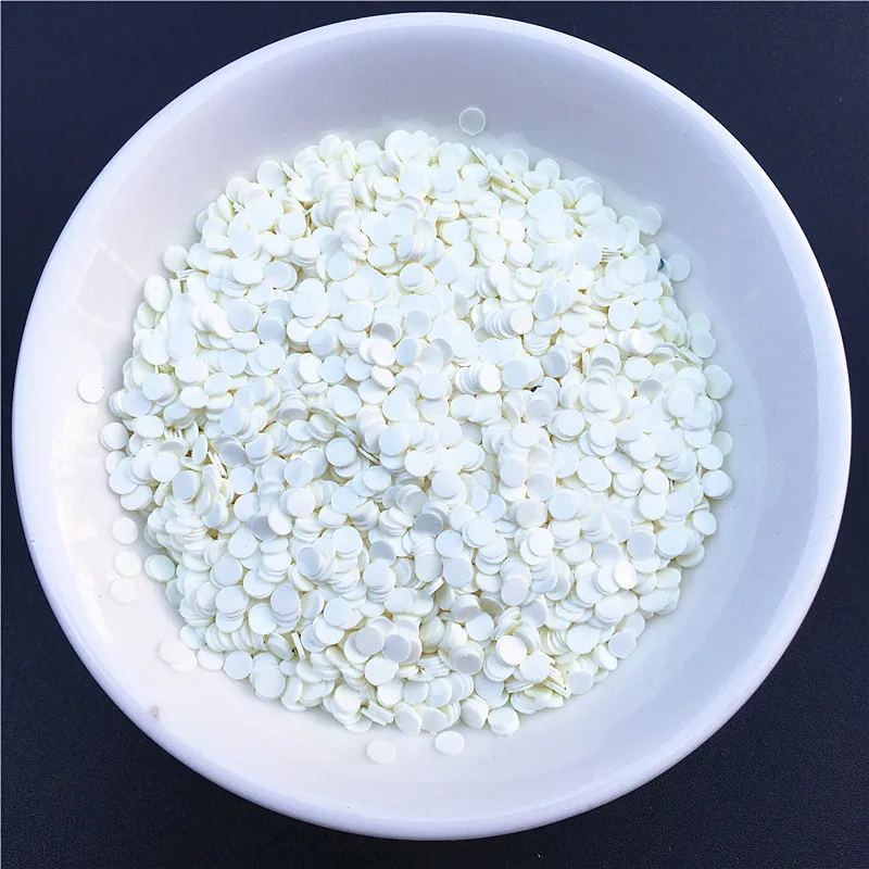 Diameter 2.5mm Flat Dot Shape Sequins PVC Paillettes 3D Nails Art DIY Craft Wedding Decoration Lentejuelas Accessories 10g/Pack
