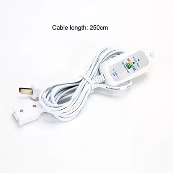 

60W US Plug AC 220V Power Extension Cable With 2-12hours Timing Function Switch R9UA
