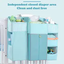 Детская кроватка висячая сумка для хранения детский кроватный Органайзер кроватка для новорожденного Детская кроватка набор детский подгузник с карманами сумка