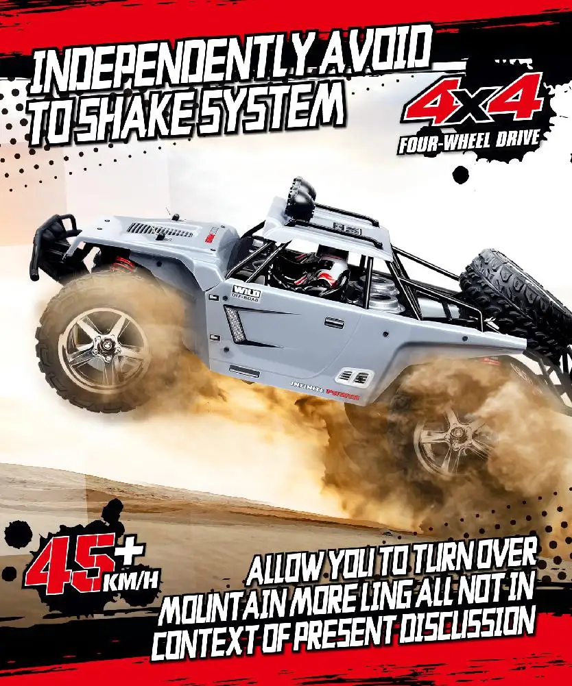 LeadingStar Subotech BG1513 2,4G 1/12 4WD RTR высокая скорость RC внедорожник автомобиль пульт дистанционного управления автомобиль с светодиодный светильник