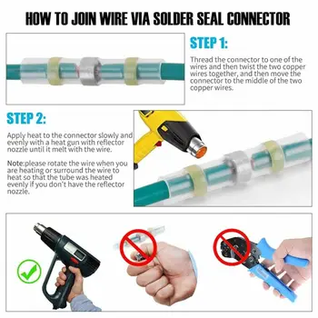 

Socket Solder Sealed Butt Connector kit Kit Connector Parts Storage box