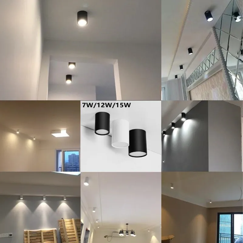 Потолочный Светильник направленного света с поверхностным креплением SMD2835