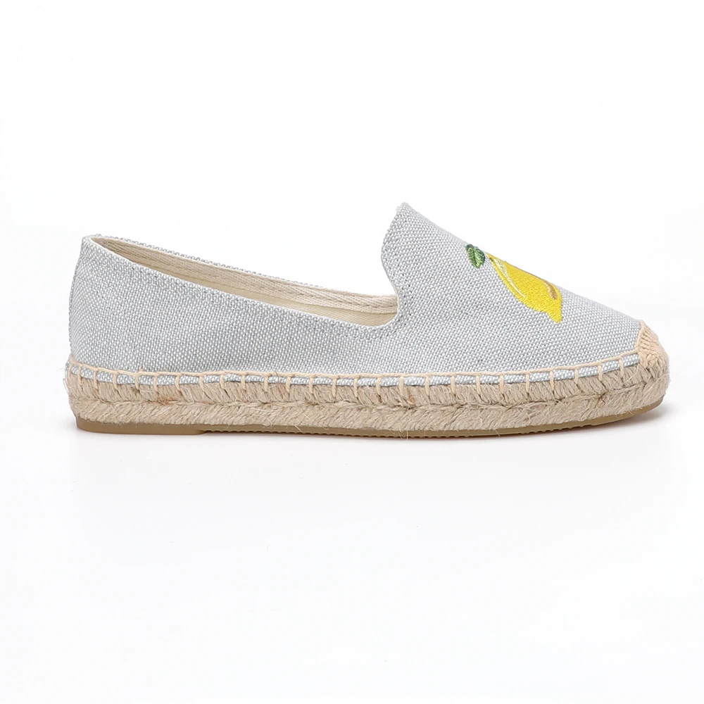 2021 New Zapatillas Mujer Casual Sapatos Tienda Soludos Shoes Flats Size Grey Sandals Platform Espadrilles For Flat Closed Toe 3