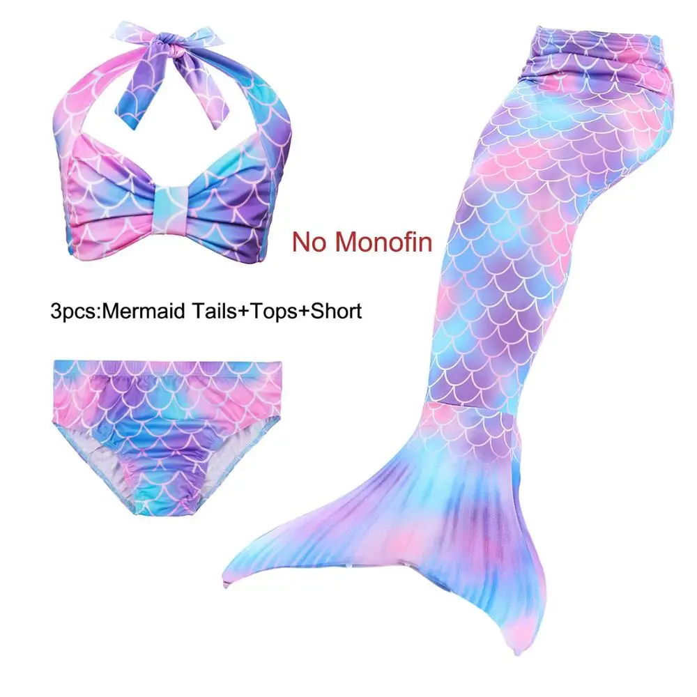 Hot-Children-Swimming-Mermaid-Tails-With-Monofin-Costume-Girls-Kids-Swimsuit-Ariel-Swimmable-Mermaid-Tail-for(20)