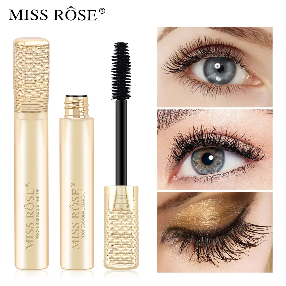 

MiSS ROSEWaterproof, Удлиняющая Тушь для завивки, женская, международная торговля, макияж, естественное изобилие, долговечная тушь для ресниц