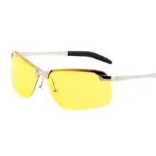 Автомобильные водители, очки ночного видения, антибликовые поляризаторы, солнцезащитные очки, медный сплав, поляризованные очки для вождения, автомобильные аксессуары