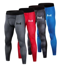 Мужские компрессионные штаны, колготки для бега, мужские спортивные штаны для тренировок, фитнеса, леггинсы, штаны для спортзала, бега, йоги, тренировки, спортивная одежда