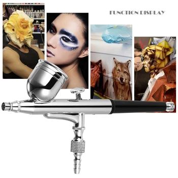 

Hot Mini 7cc 0.3mm Airbrush Kit for Nails Makeup Airbrush DIY Cloth Clothing Kitchen Cake Decorating Weddings Party Sprayer Pen