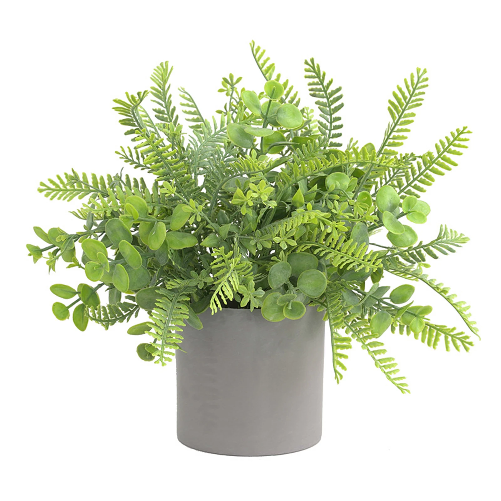 Fake Greenery Leaves Shrubs Home Office Farmhouse Artificial Plant