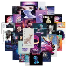 

10/30/50PCS Punk Steam Wave Art Aesthetic Graffiti Notebook Phone Case Motorcycle Luggage Toy Waterproof Sticker Wholesale