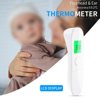 

2020 Infrared Thermometer Forehead Body Non-Contact Thermometer Baby Adults Outdoor Home Digital Infrared Ear Thermometer