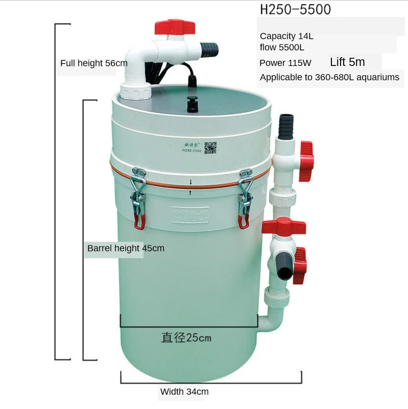 115W H250-5500