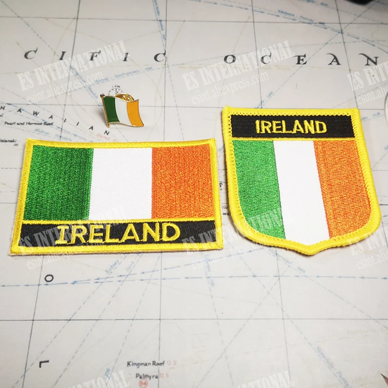 Iron patches ireland  flag backpack ireland  fusible patches ireland Iron patches ireland  flag backpack ireland  fusible patches ireland
