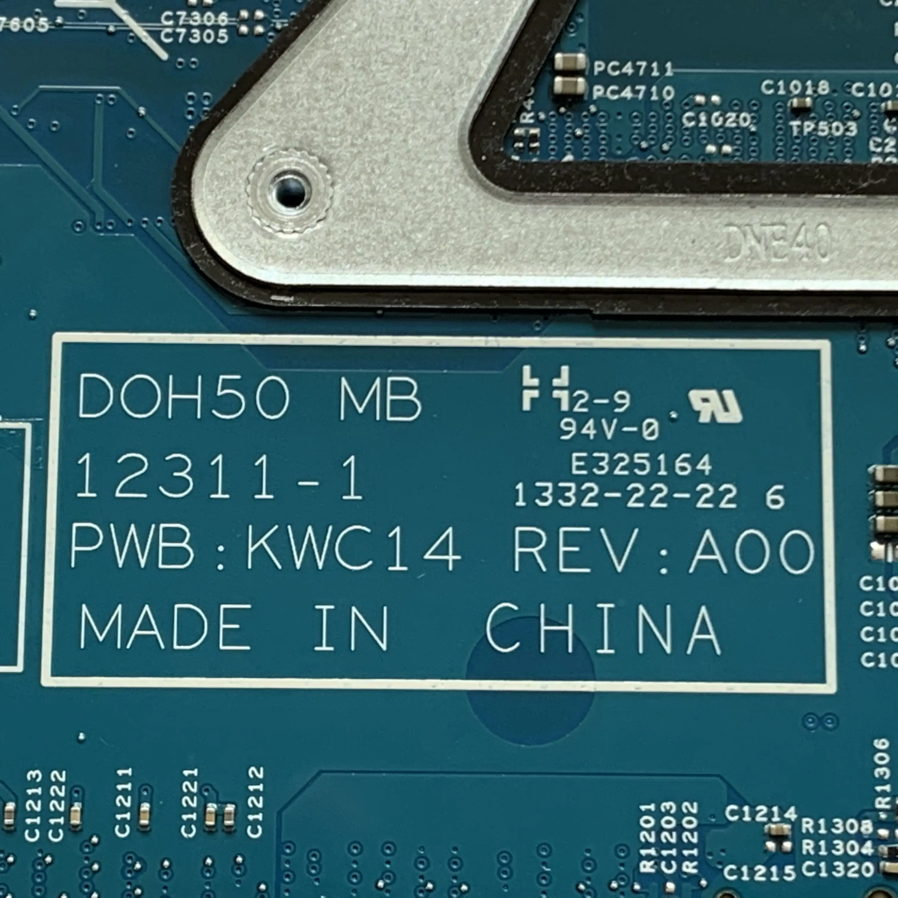 Kefu DOH50 12311-1 I7-4500U для DELL INSPIRON 7537 Материнская плата ноутбука CN-0C8YDH 0C8YDH C8YDH ПРБ: KWC14 материнская плата