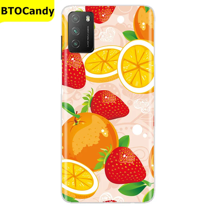 pouch mobile For POCO M3 Case Soft Silicone Back Phone Case for Xiaomi Poco M3 Pro 5G Back Cover Soft TPU Coque for POCO M 3 M3 Silicone Case best iphone wallet case Cases & Covers