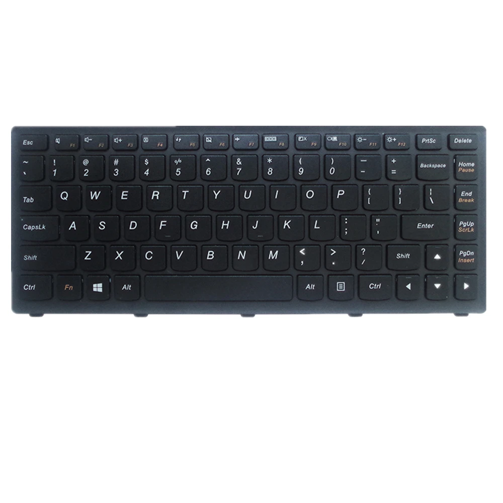 

Клавиатура для ноутбука LENOVO для Ideapad S410 S410p S410p-Touch S415 S415-Touch Black US UNITED STATES Edition