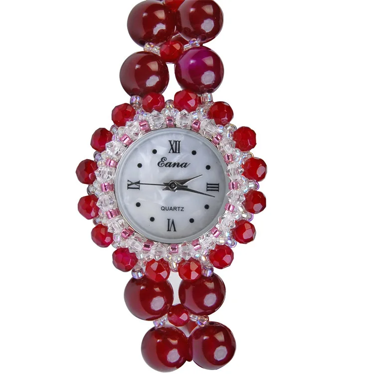 

Quartz Watch Supply of Goods New Style Ladies' Watch Natural Crystal Bracelet Watch Creative Gifts