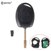 Keyyou chip id46 para carros com controle remoto, chave automotiva 433mhz para ford focus fiesta mondeo fusion transit 2001 2002 2004 2005 2006 2007 2008