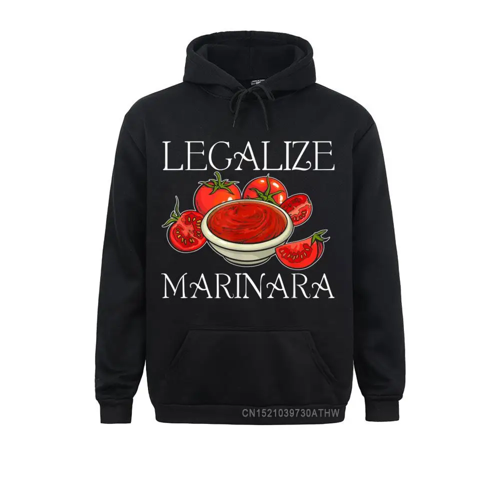 

Marinara Tomato Sauce Legalizing It Hooded Tops T-Shirt Men Sweatshirts Group Thanksgiving Day Hoodies Brand Hoods