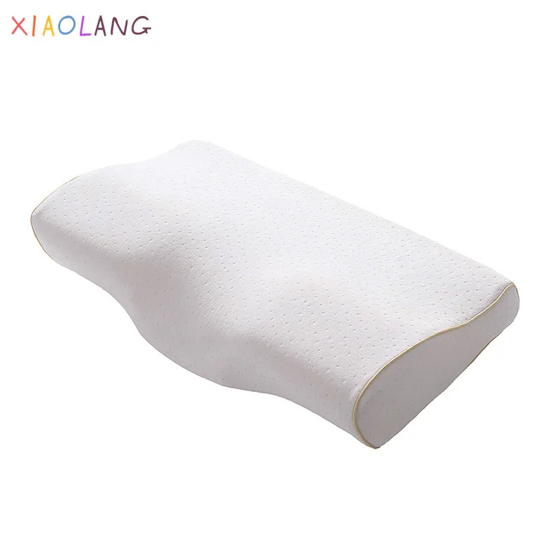 

Memory Foam White Bed Pillow Cooling Gel Washable Orthopedic Cervical Vertebra Super Soft Fit for Comfortable Sleeping Pillows