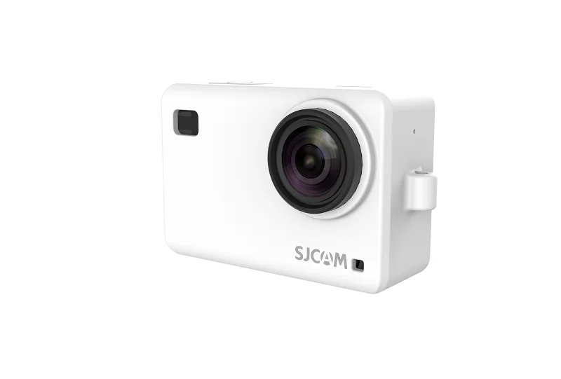 silicone cover white SJCAM SJ8 Pro/Plus крышка объектива царапина Объектив экран стеклянная пленка УФ фильтр крышка объектива для SJ8 Дайвинг Экшн-камера Clownfish - Цвет: silicone cover white