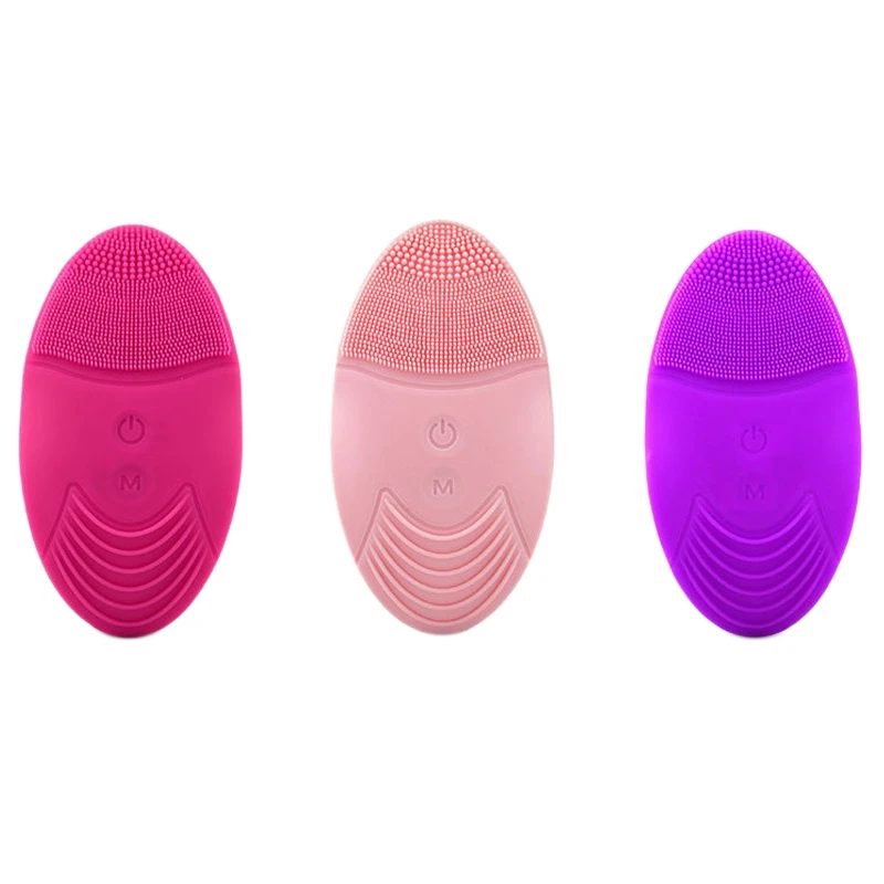Ion Cleansing Instrument Usb Base Charging Deep Cleansing Facial Electric Cleanser Remove Makeup Residual Dry And Wet Facial Cle