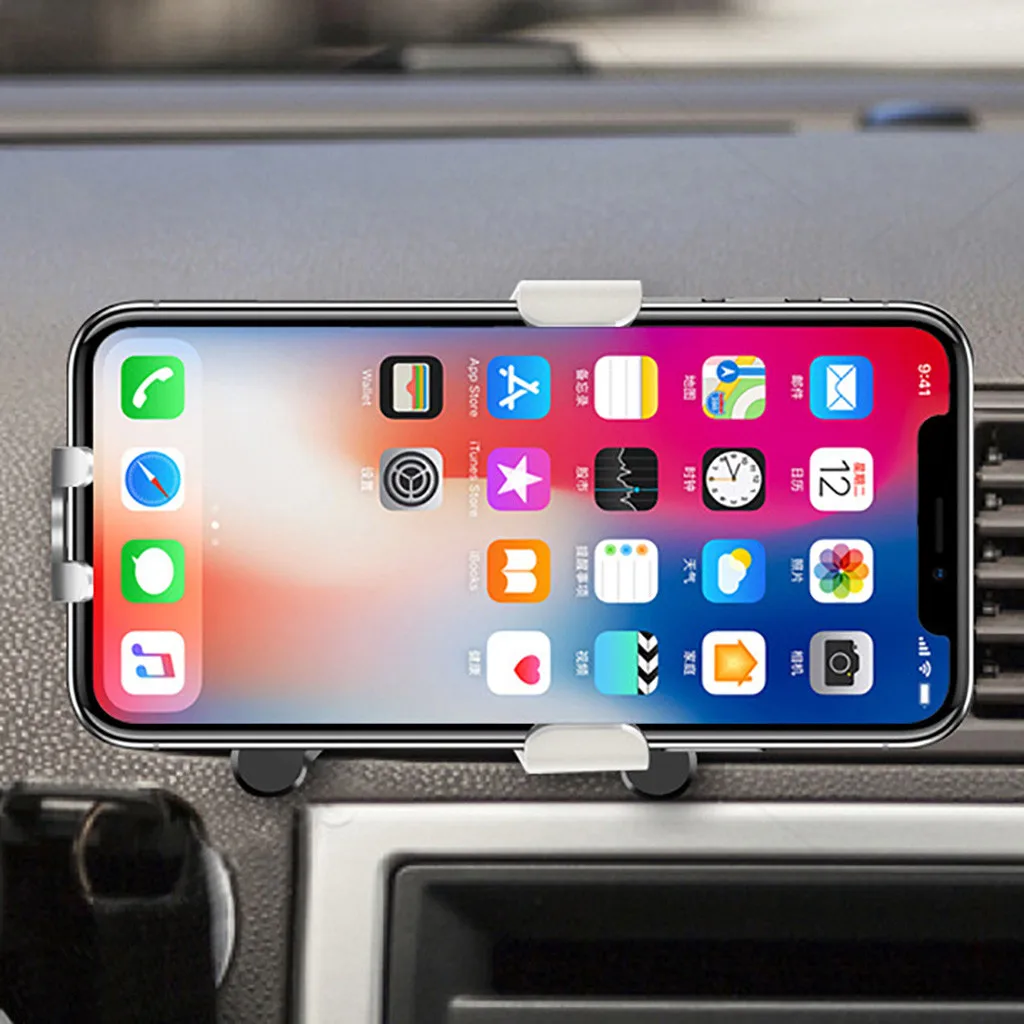Универсальный автомобильный держатель в автомобиль держатель подставка вентиляционное отверстие крепление зажим держатель мобильного телефона gps держатель для сотового телефона