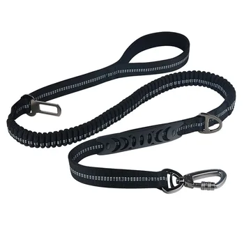 

Safety Dog Car Leash Traction Rope Leash Traction Rope Car Seat Belt Nylon Cushioning Reflective Safety Rope Pet Supplies