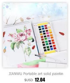 JIANWU, функциональная Палитра для рисования в форме сливы, художественное создание, пластиковые школьные товары для хобби, товары для рукоделия