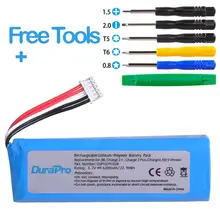 DuraPro – batterie de remplacement pour haut-parleur JBL, 6200mAh, Charge 2 + /Charge 2 Plus /Charge 3 (Version 2015)