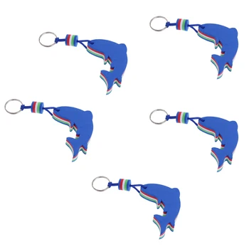 

5x Marine Outboard Floating Keyring Sailing Kayak Fishing- Dolphin Blue