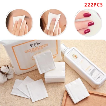 

222pcs Soft Skin-friendly Makeup Cotton Pads Cleansing Remover Cotton Pads Facial Skin Care Cosmetics Tools