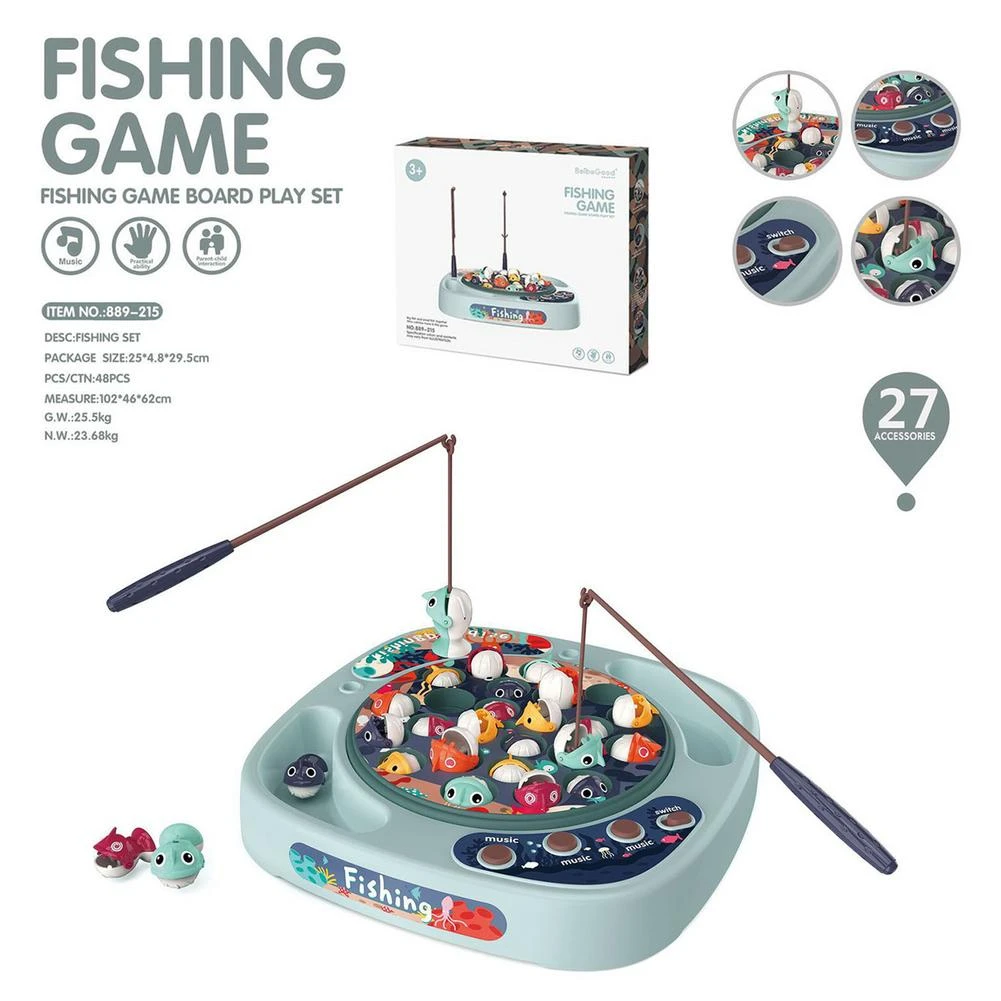 Kids Educational Fishing Game Cartoon Fun Fishing Toys Magnetic Fish Game  Puzzle Board Game Toys For Boys Girls 3 4 5 Year Old|Fishing Toys| -  AliExpress