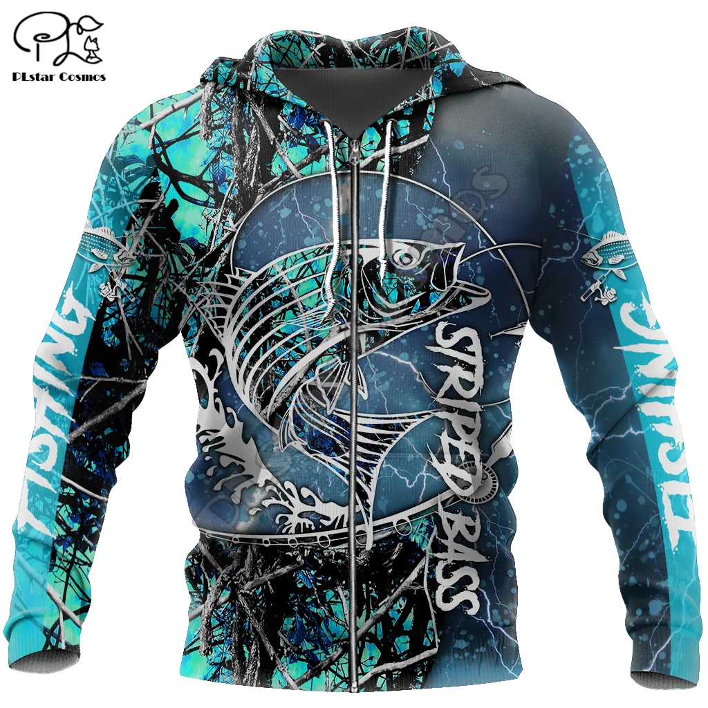 NewFashion Animal Mahi Fishing Camo Fisher Custom Name Tracksuit Pullover 3DPrint Men/Women Long Sleeves Funny Casual Hoodies 11