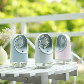 

200ML Creative New Product Humidifier Desktop Outdoor Spray Fan USB Charging Multi-Function Convenient Fan Humidifier 3 in 1