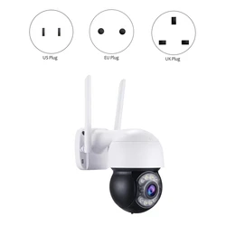 Câmera ip sem fio wi fi ao ar livre à prova dptz água câmera de vídeo ptz controle remoto em dois sentidos áudio monitor de segurança em casa