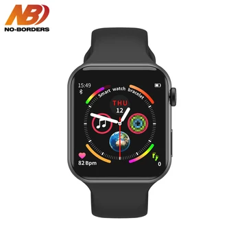 

NO-BORDERS F10 IWO 10 Bluetooth Smart Watch ECG Heart Rate Monitor Smartwatch for Android iPhone xiaomi PK iwo 8 Plus 10