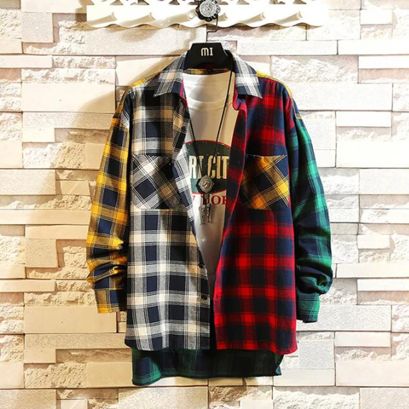 MODA VELOCE Men Shirt Long Sleeve Button Plaid Men Slim Fit Shirts Summer Shirt Men Black Summer MODA VELOCE Men Shirt Long Sleeve Button Plaid Men Slim Fit Shirts Summer Shirt Men Black Summer