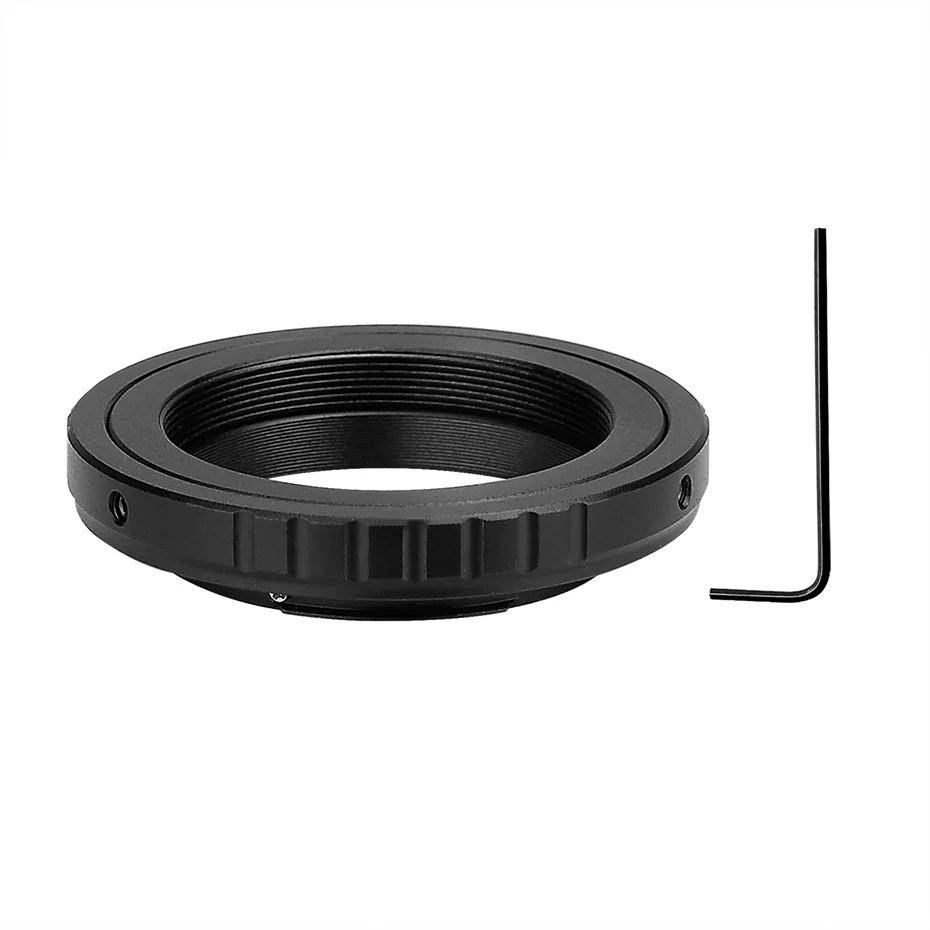 Compatible avec Nikon Svbony SV124 Cam/éra Telescope Adaptateur en T et Adaptateur en Anneau T2 0.965 en Aluminium