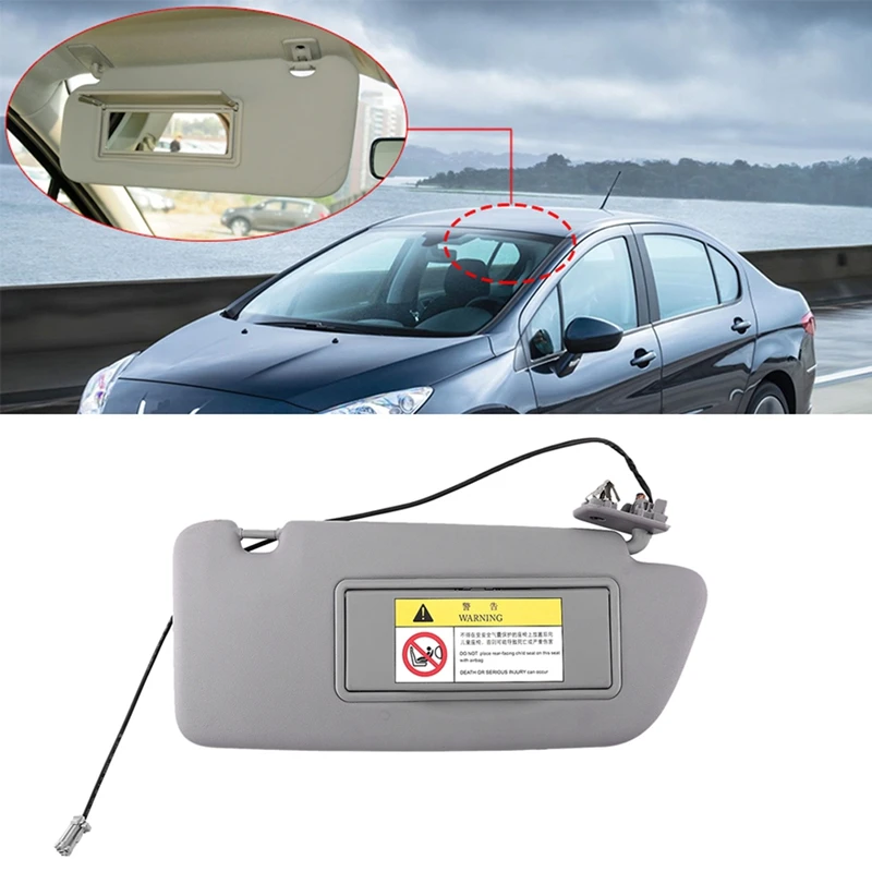 Car Sun Visor Shield Shade Board for Peugeot 2008 3008 301 308 308S 408