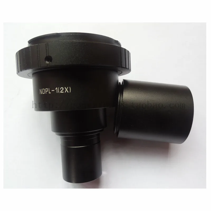 Ndpl 2x Biological Microscope Eyepiece Lens Adapter T2 Mount For Canon