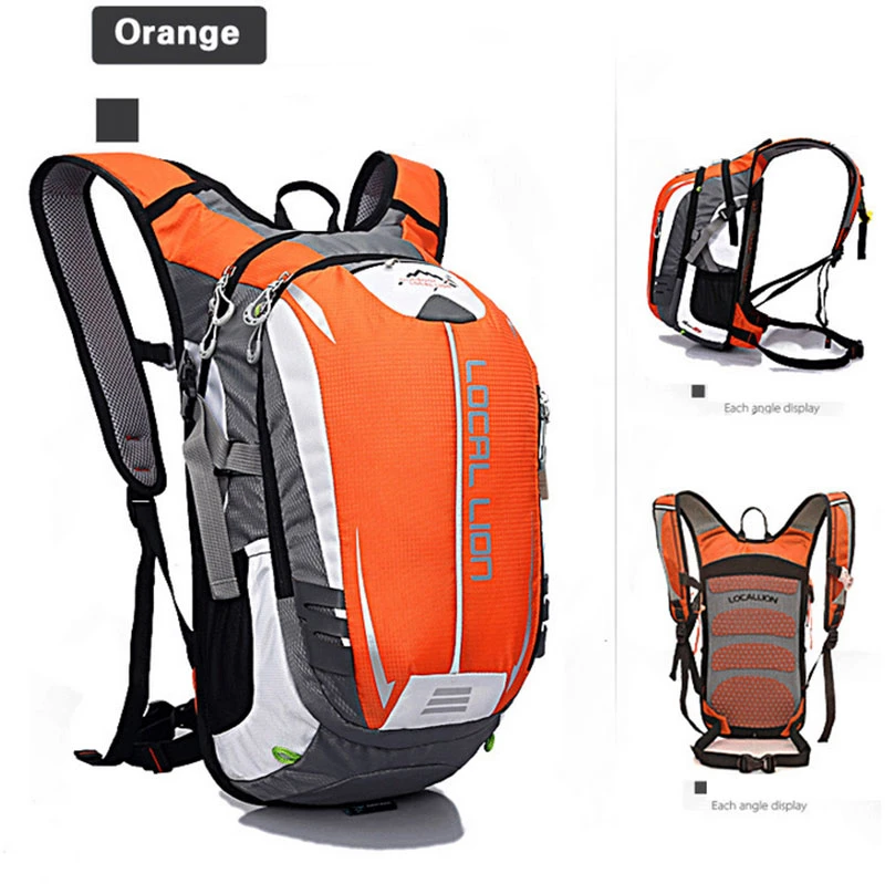 Cheap 2018 New Sport Outdoor Cycling Backpack 18L Men Women Hiking Climbing Hydration Water Bag Pouch Bicycle Bag Rainproof Riding Bag 41